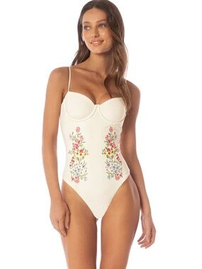 Maaji Floral One Piece Swimsuit